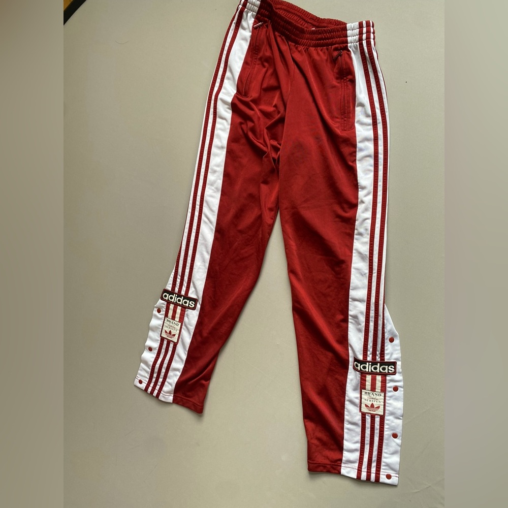 Vintage adidas snap track pants!